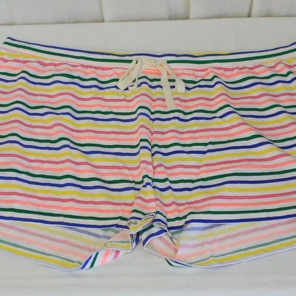 J Crew Factory Striped Jersey Pajama Short 3X - Picture 4 of 4